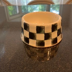 Mackenzie Childs large dog bowl